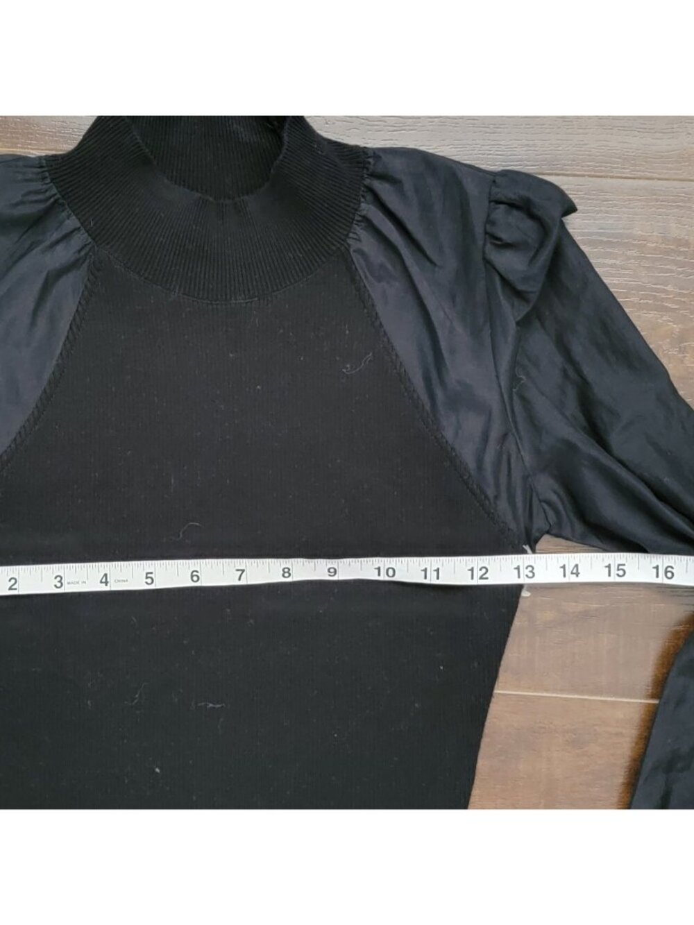 NEW ALLSAINTS Cleo Mini Dress Black Chic Designer Goth Feminine Bodycon Womens 4 - Picture 6 of 8